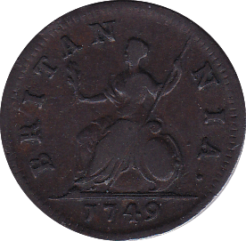 1749 FARTHING ( GF )