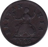 1749 FARTHING ( GF )