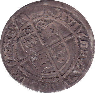 1568 ELIZABETH 1ST SILVER SIXPENCE  ( SPINK 2562 ) REF 28