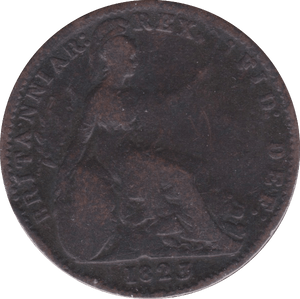 1823 FARTHING ( FAIR ) I813 RARE