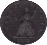 1773 FARTHING ( F )