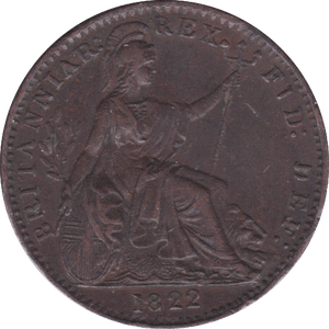 1822 FARTHING ( GVF )