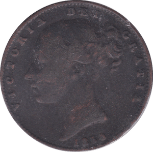 1854 FARTHING ( F ) - Farthing - Cambridgeshire Coins