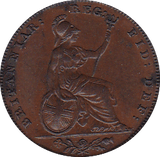 1848 FARTHING ( GEF ) - Farthing - Cambridgeshire Coins