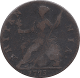 1773 HALFPENNY ( F ) B