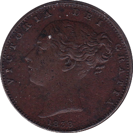 1838 FARTHING ( EF ) - Farthing - Cambridgeshire Coins