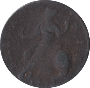 1737 HALFPENNY ( NF )