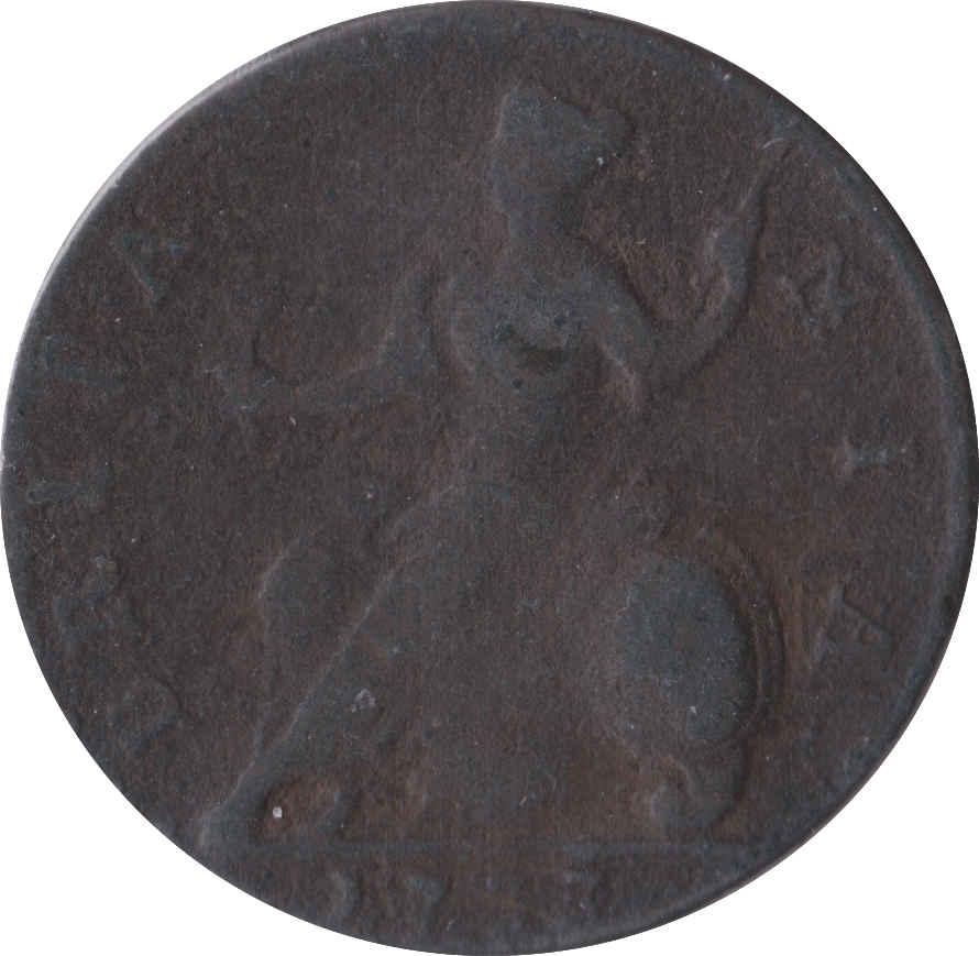 1737 HALFPENNY ( NF )