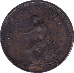 1806 FARTHING ( EF )