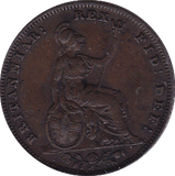 1835 FARTHING ( VF ) B - Farthing - Cambridgeshire Coins