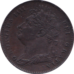 1821 FARTHING ( EF )