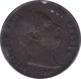 1835 FARTHING ( F ) - Farthing - Cambridgeshire Coins