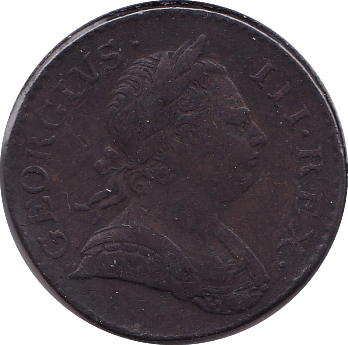 1772 HALFPENNY ( VF )