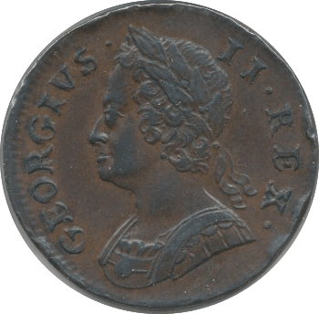 1752 HALFPENNY ( EF )