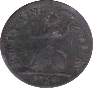 1754 FARTHING ( F ) E