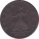 1754 FARTHING ( GF ) B