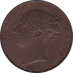 1839 FARTHING ( EF ) B - Farthing - Cambridgeshire Coins