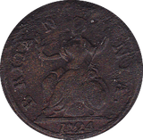 1724 FARTHING ( VF ) B