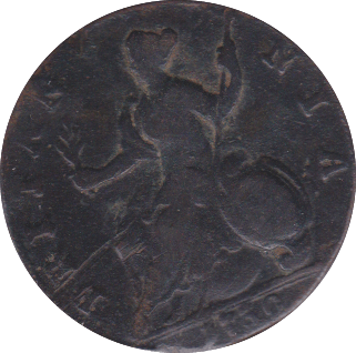 1730 HALFPENNY ( F ) B