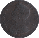 1737 HALFPENNY ( NF )