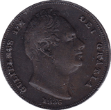 1836 FARTHING ( GVF ) - Farthing - Cambridgeshire Coins