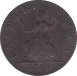 1754 FARTHING ( GF )