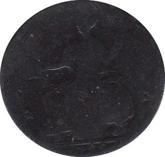 1748 HALFPENNY ( F )