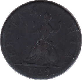 1754 FARTHING (F)