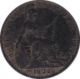 1822 FARTHING ( EF )