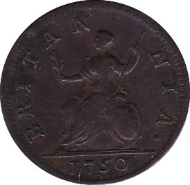 1750 FARTHING ( GF )