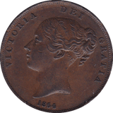 1854 PENNY ( AUNC ) C - Penny - Cambridgeshire Coins