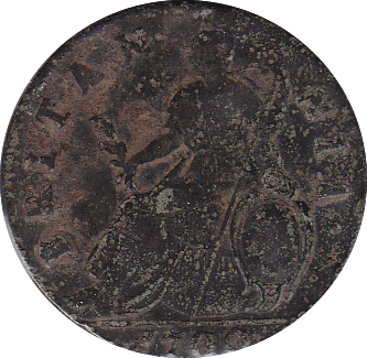 1700 HALFPENNY ( POOR )