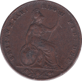 1847 FARTHING ( GF ) B - Farthing - Cambridgeshire Coins