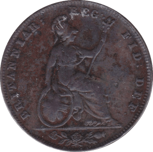 1840 FARTHING ( F ) - Farthing - Cambridgeshire Coins