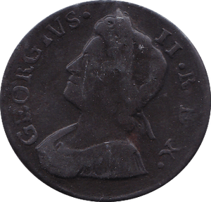 1736 HALFPENNY ( GF )