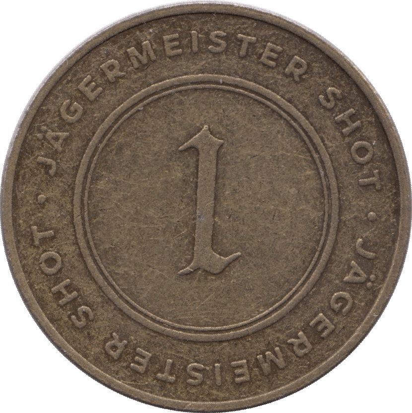 JAGERMEISTER SINGLE SHOT TOKEN - OTHER TOKENS - Cambridgeshire Coins