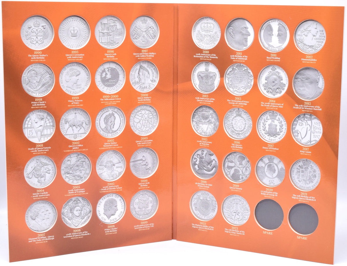 NEW 2024 Edition £5 Coin Collection Coin Hunt Collectors Album Coin ...