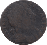 1694 HALFPENNY ( FINE )