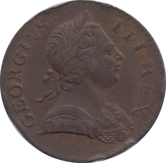 1770 HALFPENNY ( EF ) 1