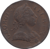 1770 HALFPENNY ( EF ) 1