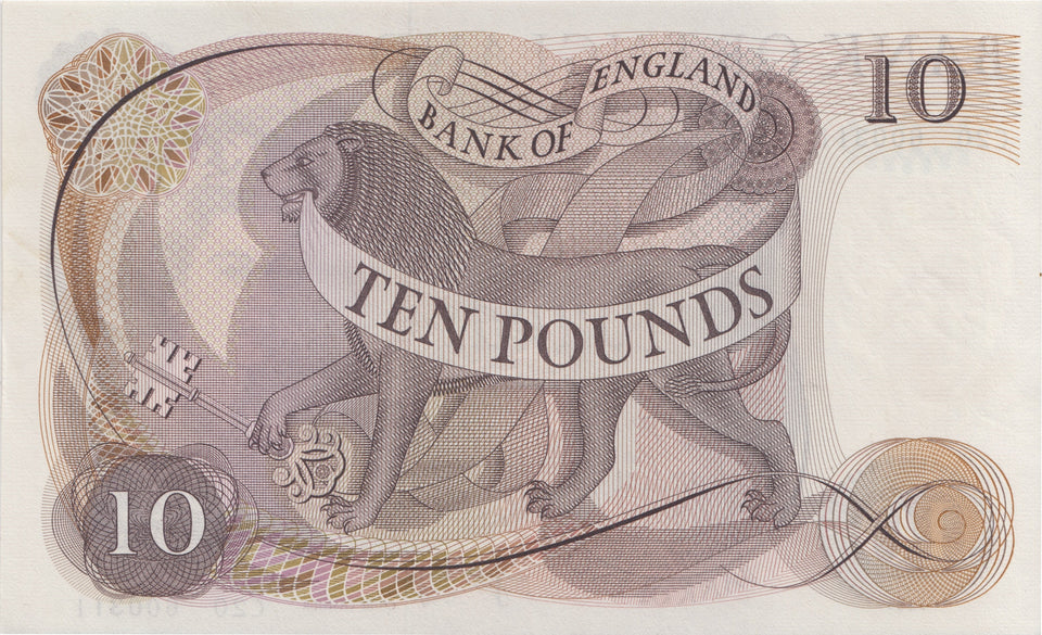 TEN POUNDS BANKNOTE PAGE REF £10-6 - £10 Banknotes - Cambridgeshire Coins