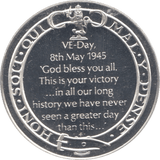 VE DAY CHURCHILL - WORLD COINS - Cambridgeshire Coins