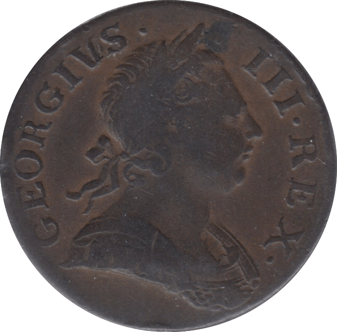 1771 HALFPENNY ( VF  ) 6