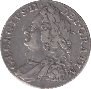 1758 SHILLING ( VF ) 1