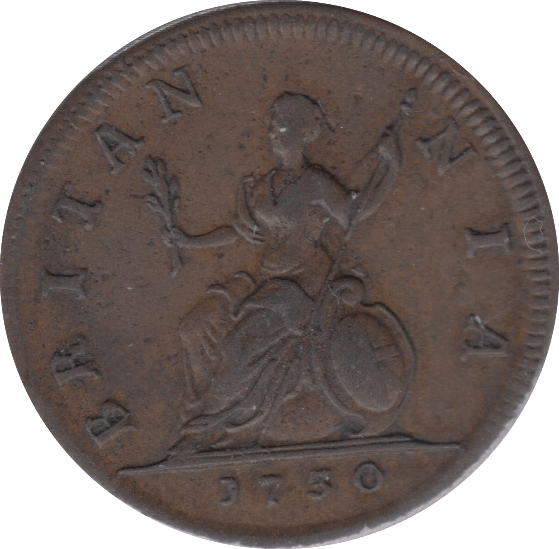 1730 FARTHING ( EF ) 1